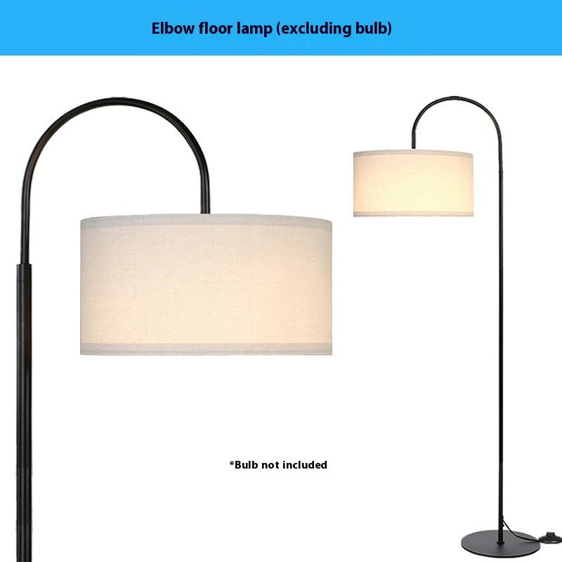 New Modern Simple Bedside Cloth Floor Lamp Floor Table Lamp - My Store