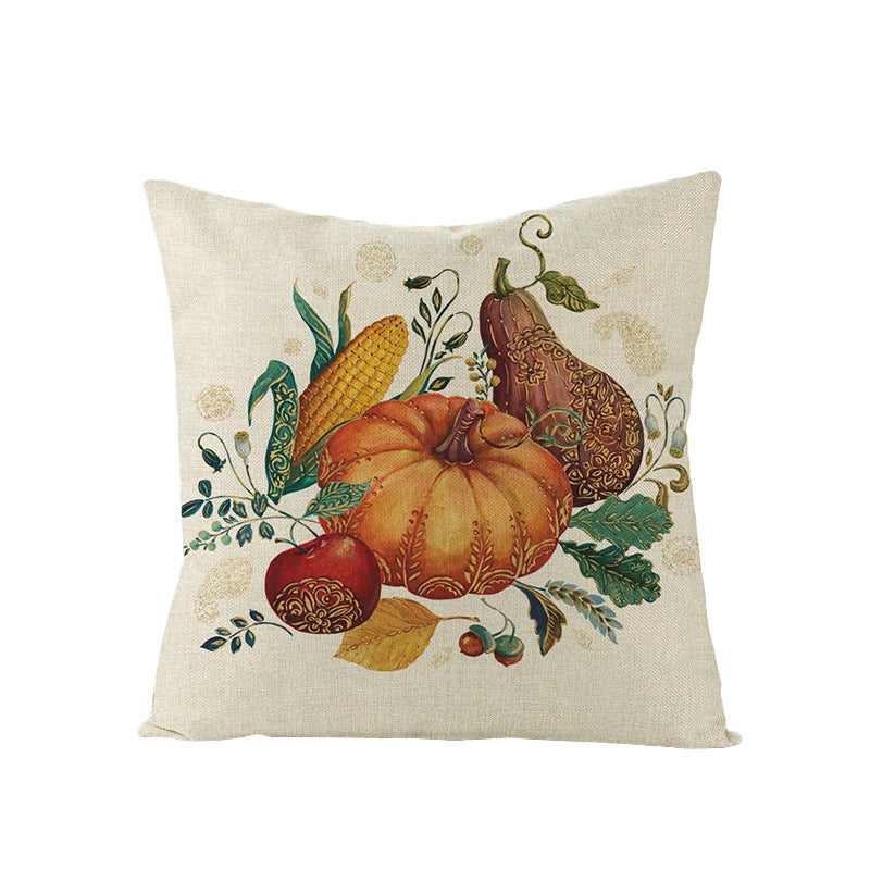 Linen Cushion Office Sofa Cushion Cover - My Store