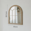 Retro False Window Decoration French Wall Mirror Landing - My Store