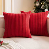 Corduroy Living Room Sofa And Bedside Backrest Cushionsthrow Pillows - My Store