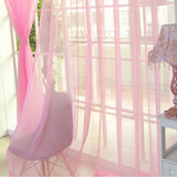 Curtains Solid Tulle Modern Curtains For Living Room Transparent Tulle Curtains Window Sheer For The Bedroom - My Store