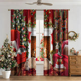 3D Digital Printed Christmas Curtains - My Store