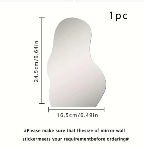 Cloud-shaped Mirror Acrylic Wall Background Decoration - My Store