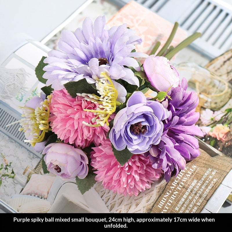 Living Room Handmade Plastic Artificial Flowers - My Store