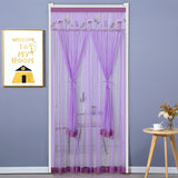 Punch-free Mosquito-proof Curtain Fabric Mesh Curtains Bedroom Lace Partition Four Seasons Household - My Store