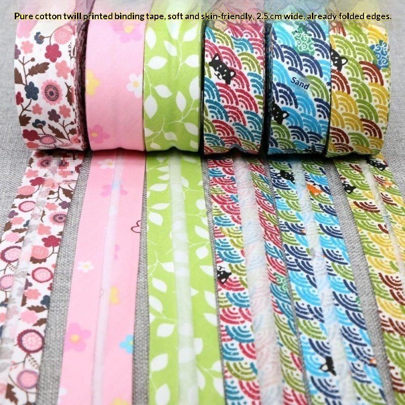 Fabric Handcrafted Twill Binding Strip For Cushions And Bed Sheets - My Store