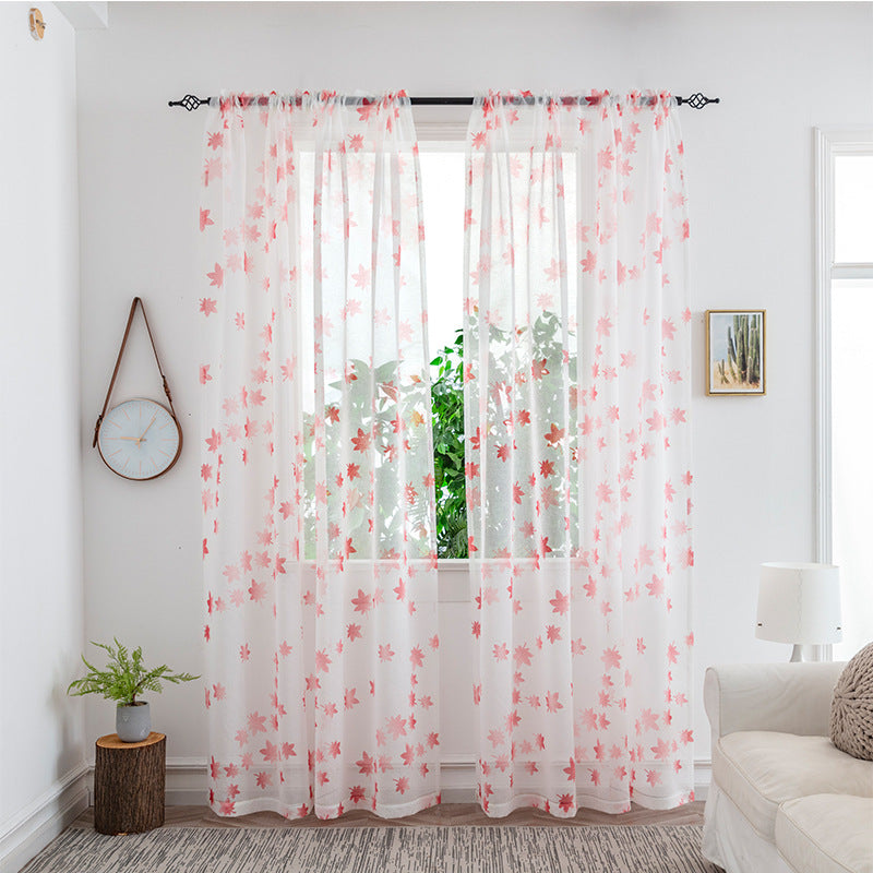 Mesh Curtains Bedroom Light Transmission Decorative Curtain - My Store
