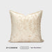 Apricot floral square pillow