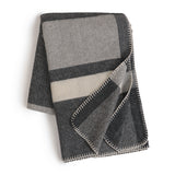 Wool Jacquard Twill Camping Rugs Casual Household Blanket - My Store