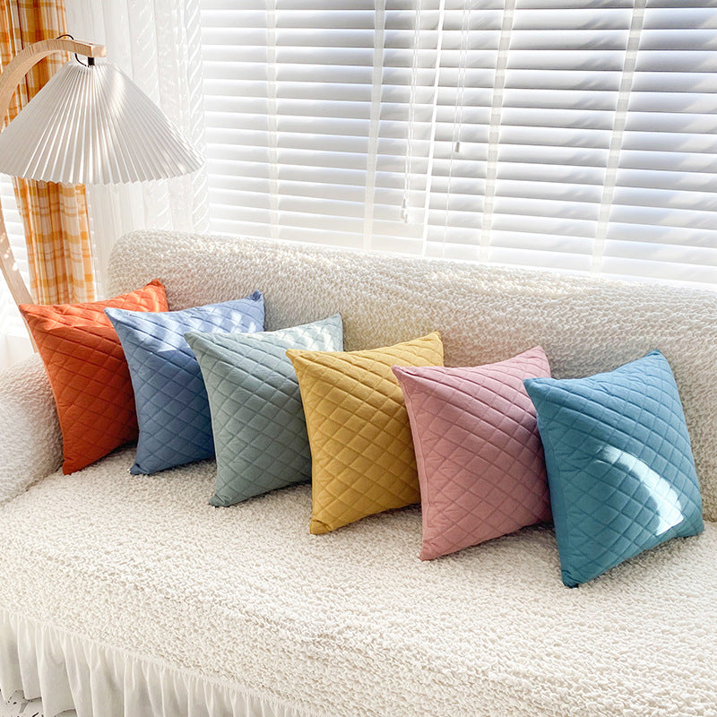 Living Room Home Pillows With Fabric Art Velvet Cushions - My Store