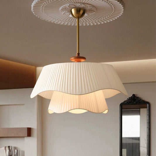 Cream Style Chandelier Internet Celebrity Living Room Dining Room Bedroom Lamps - My Store