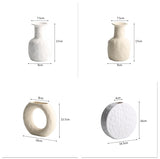 Scandinavian Style Simple Primitive Ceramics Vases Ornaments - My Store