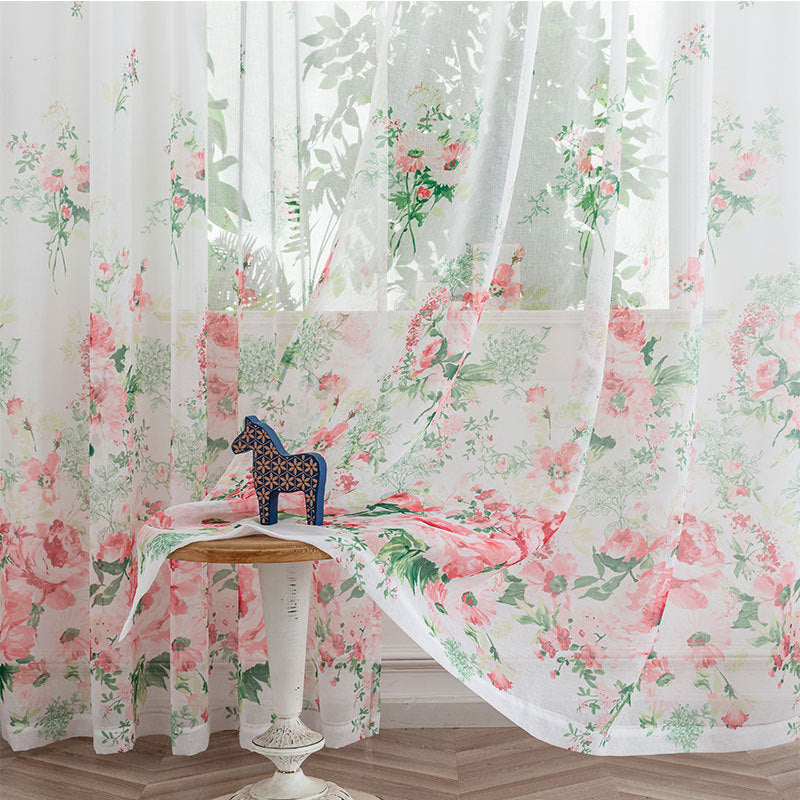 Mesh Curtains Bedroom Light Transmission Decorative Curtain - My Store