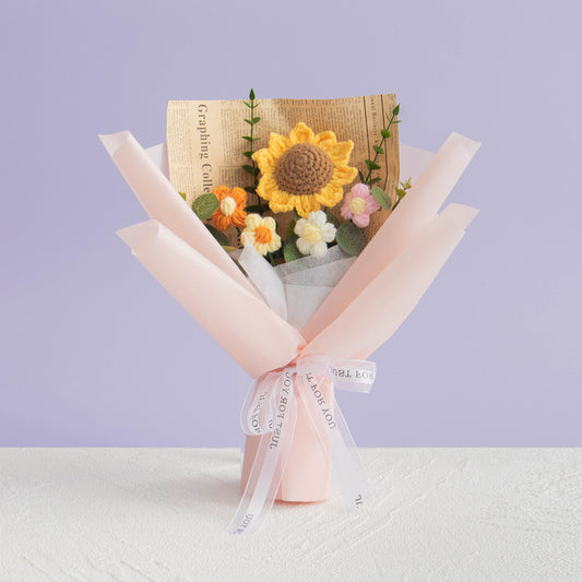 Creative Handmade DIY Crocheted Artificial Flowers - My Store