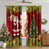 3D Digital Printed Christmas Curtains - My Store