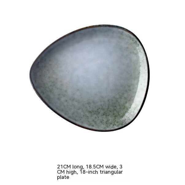Retro Irregular Flaw Salad Plates - My Store