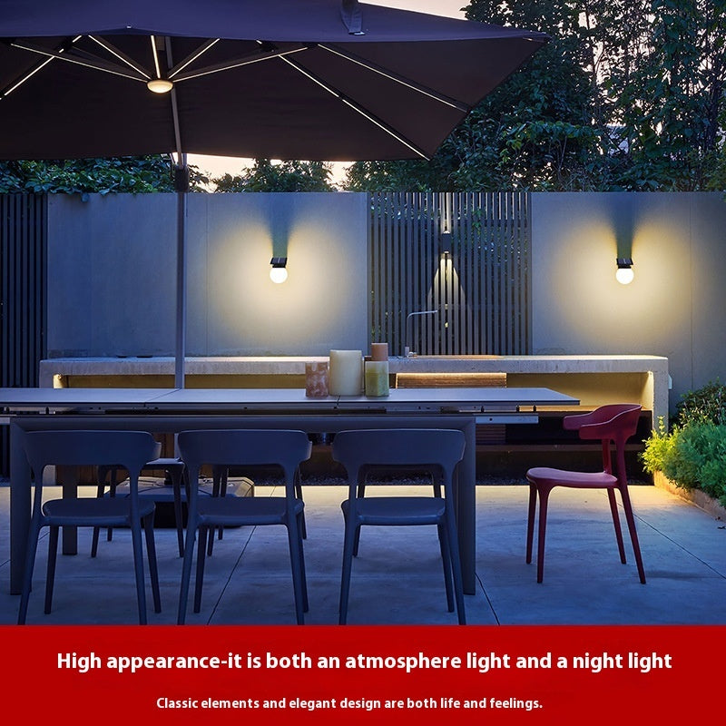 Solar Outdoor Wall Lamp Garden Lamp - My Store