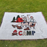 Outdoor Camping Rugs Bohemian Ethnic Style Picnic Mat - My Store
