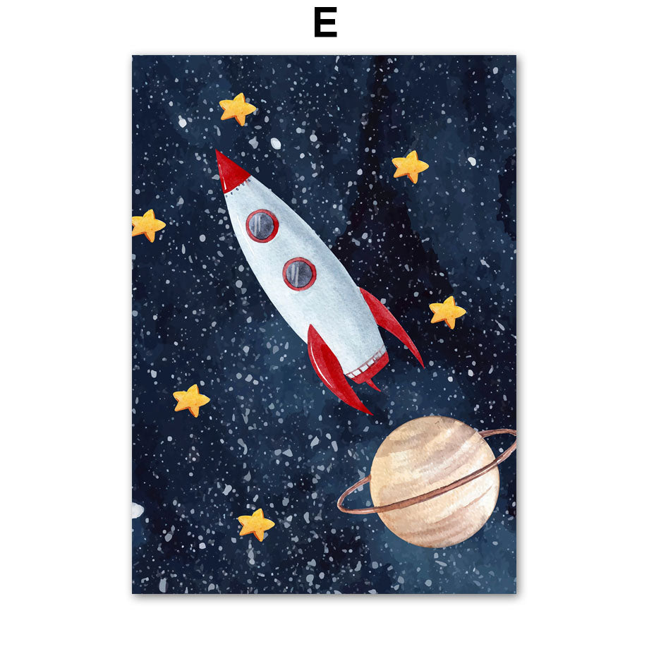 Astronaut Wall Art Canvas Painting - My Store