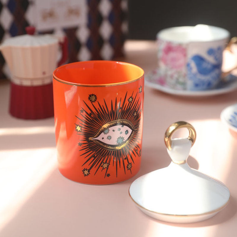 Big Eyes Aromatherapy Candle Holder Candle Cup Candle Jar Storage - My Store