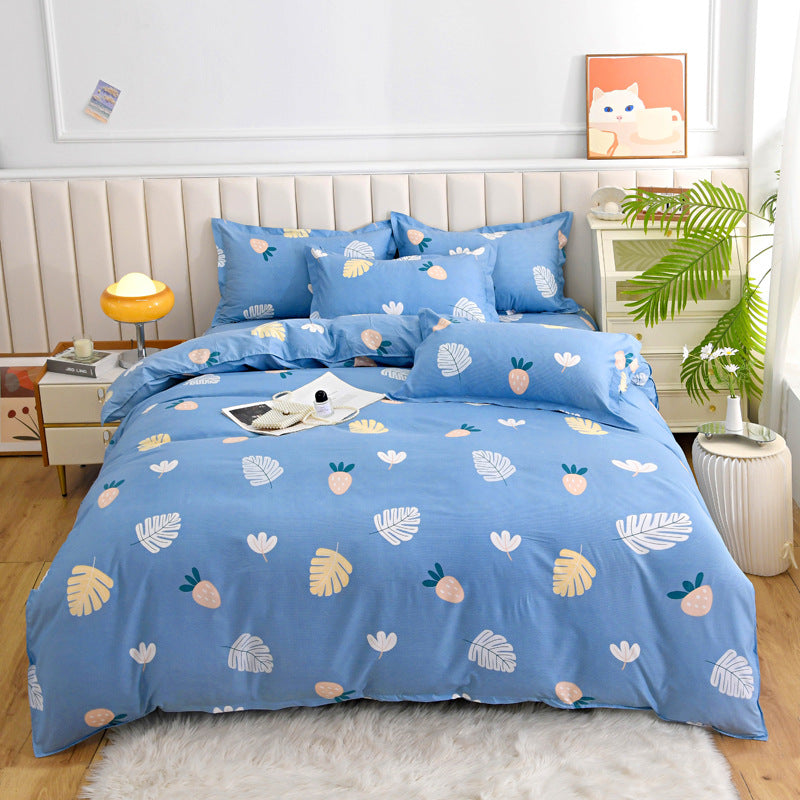 Breathable And Skin-friendly Brushed Bed Sheets - My Store