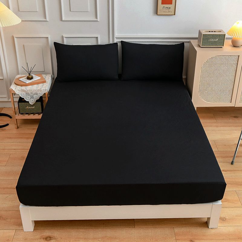 Students Cotton Bed Sheets Fitted Sheet Pillow Case - My Store