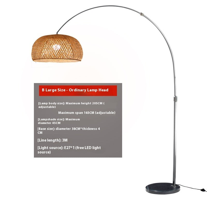 Fishing Floor Lamp Button Type - My Store