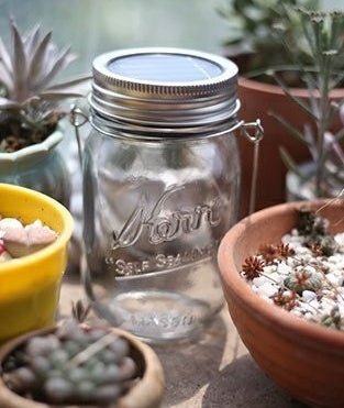 Solar Mason Jar Light Decoration Mason Jar Light Outdoor Hanging Light Mason Jar Light String - My Store