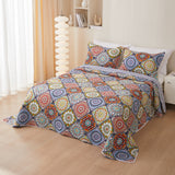 Cotton Twill Bedspread Quilted Bed Sheets Three Piece Set - My Store