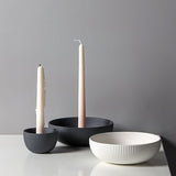 Simple Ceramic Candle Tray Candle Holder Candle Utensils - My Store