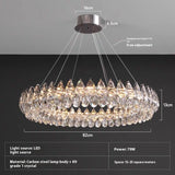 Crystal Modern Room French Villa Restaurant Lamps - My Store