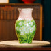 Hand painted White OrchidDrum