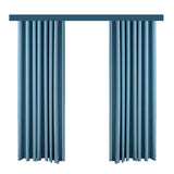 Hook-style Blackout Sun-blocking Curtains For The Bedroom - My Store