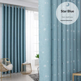 Ready-made Blackout Curtains Thickened Sun-blocking Fabric No Drilling Required Fully Hook-compatible - My Store