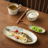 Household Tableware Ceramic Bowls And Plates - My Store