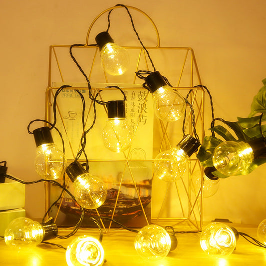 Can Connect Outdoor LED Bulb Light String - My Store