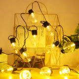 Can Connect Outdoor LED Bulb Light String - My Store