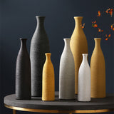 Creative Ornaments Of Dried Flowers In Ceramic Vases - My Store
