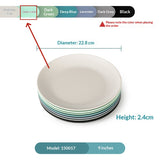 Creative Commercial Plastic Round Dinner Plates - My Store