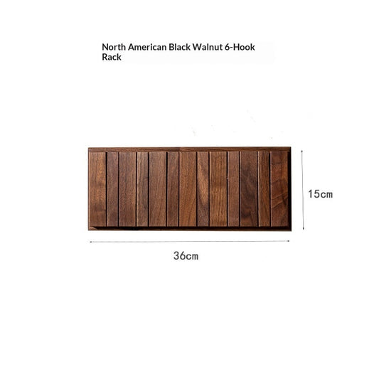 Black Walnut Wall Hanging Creative Wall Hanging Hook - My Store