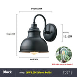 Led Outdoor Wall Lamp Waterproof Corridor Exterior Wall Lamp - My Store
