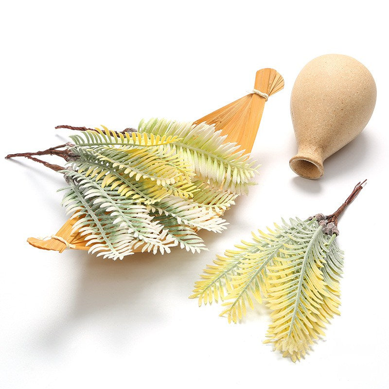 Artificial Plant Background Wall Accessories And Materials Artificial Plastic Artificial Flowers - My Store