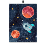 Astronaut Wall Art Canvas Painting - My Store