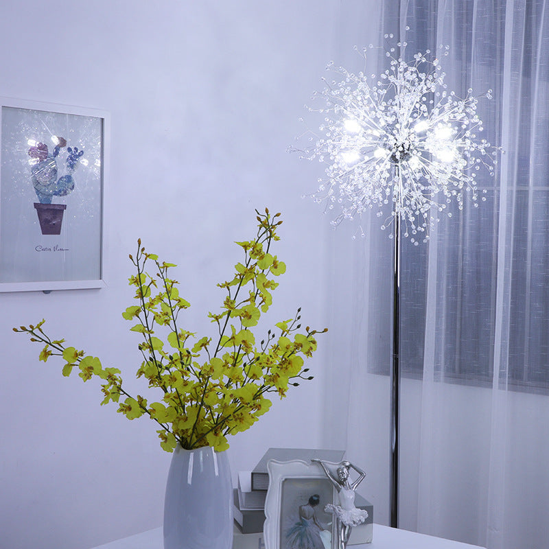 Luxury Decorative Vertical Crystal Floor Lamp - My Store