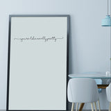 English Mirror Decoration Wall Stickers Generation Fine Carving - My Store