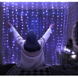 Remote Control Copper Wire Light Curtain String - My Store