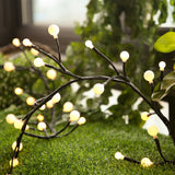 Low Pressure Branch Rattan String Warm Light - My Store