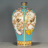 Collecting Miscellaneous Enamel Flower-and-bird Plum Vases - My Store