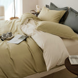 Woolen Cotton Four-piece Bed Set All Cotton Pure Cotton Bed Sheets - My Store