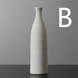 Creative Ornaments Of Dried Flowers In Ceramic Vases - My Store